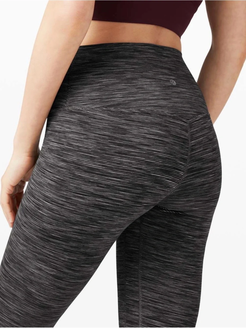 Lululemon Align Pant Wee Are From Space Dark Carbon Ice Grey Size